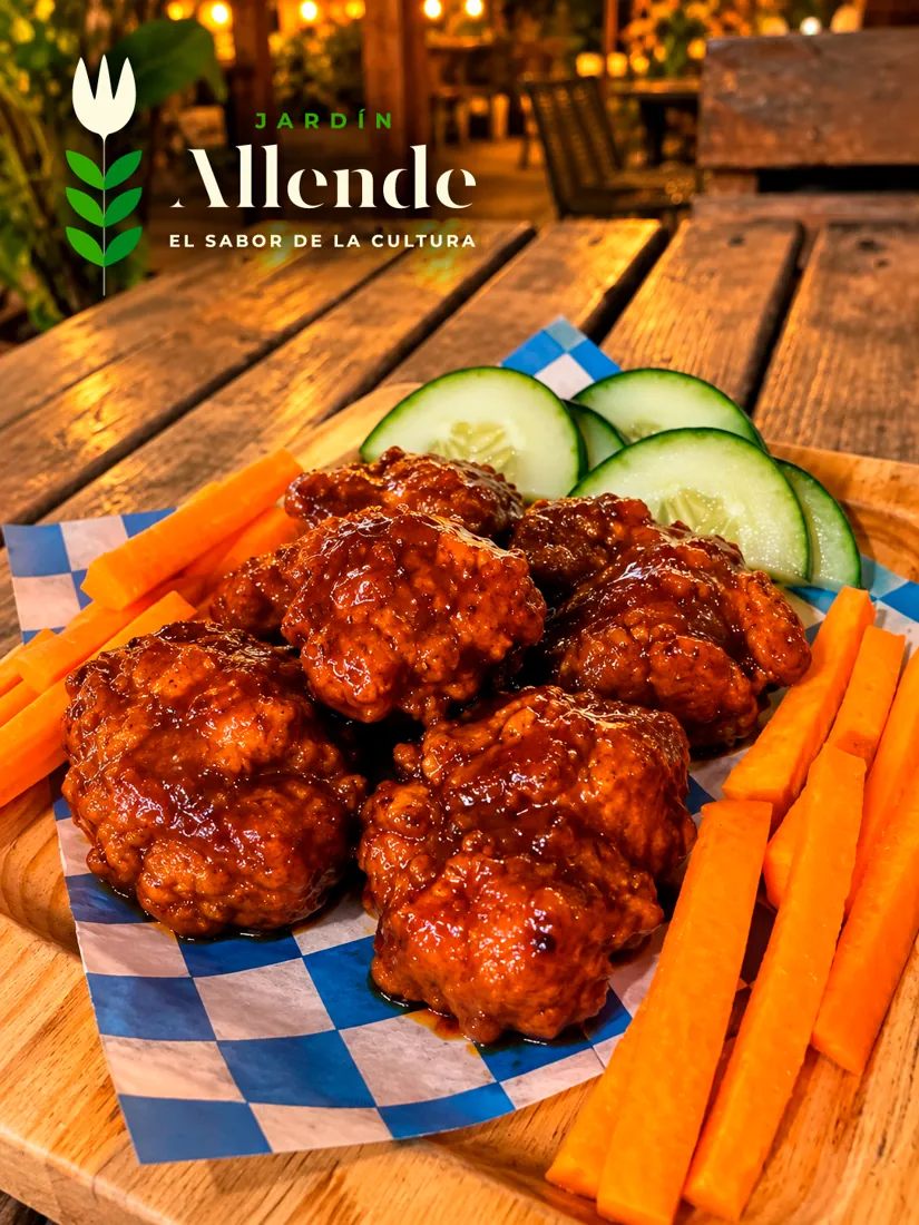 Boneless glaseados de Jardín Allende